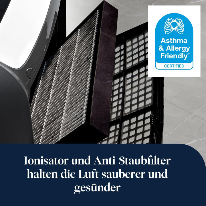 De'Longhi Luftentfeuchter Tasciugo AriaDry Pure DDSX220WFA - elektrischer Entfeuchter und Luftreinig