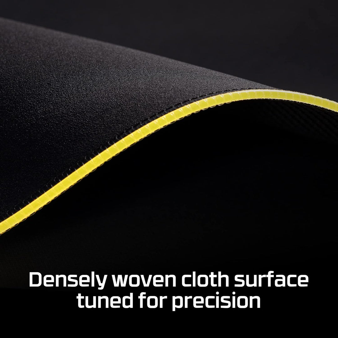 HyperX Pulsefire Mat – RGB-Mauspad, XL, RGB-Beleuchtung, rollbare Textiloberfläche, interner Speiche