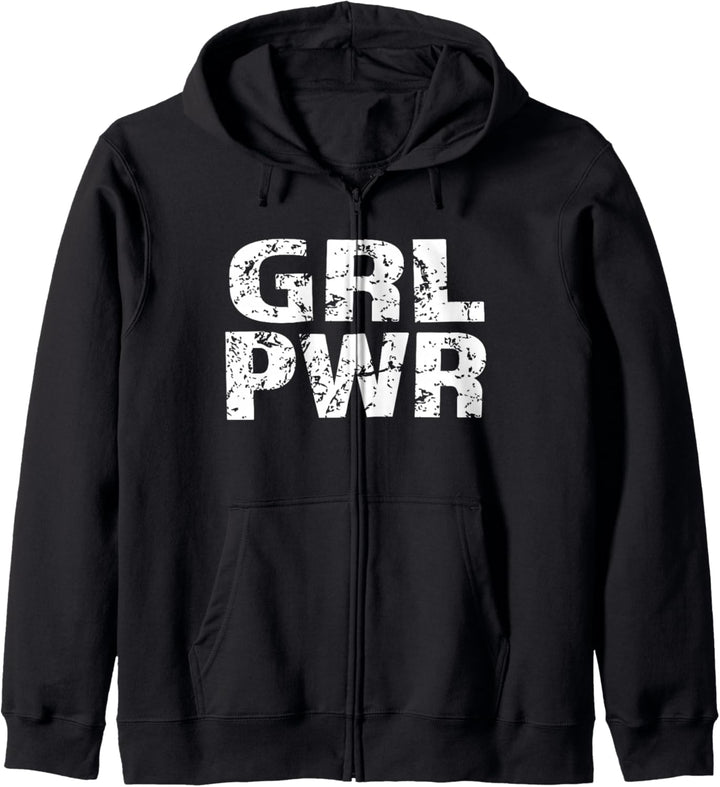 GRL PWR Kapuzenjacke