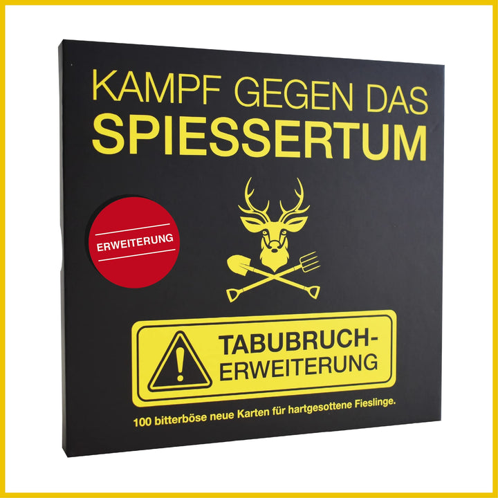 Kampf gegen das Spiessertum - Tabu-Bruch Erweiterung mit 100 neuen Spielkarten. Die 3. Erweiterung d