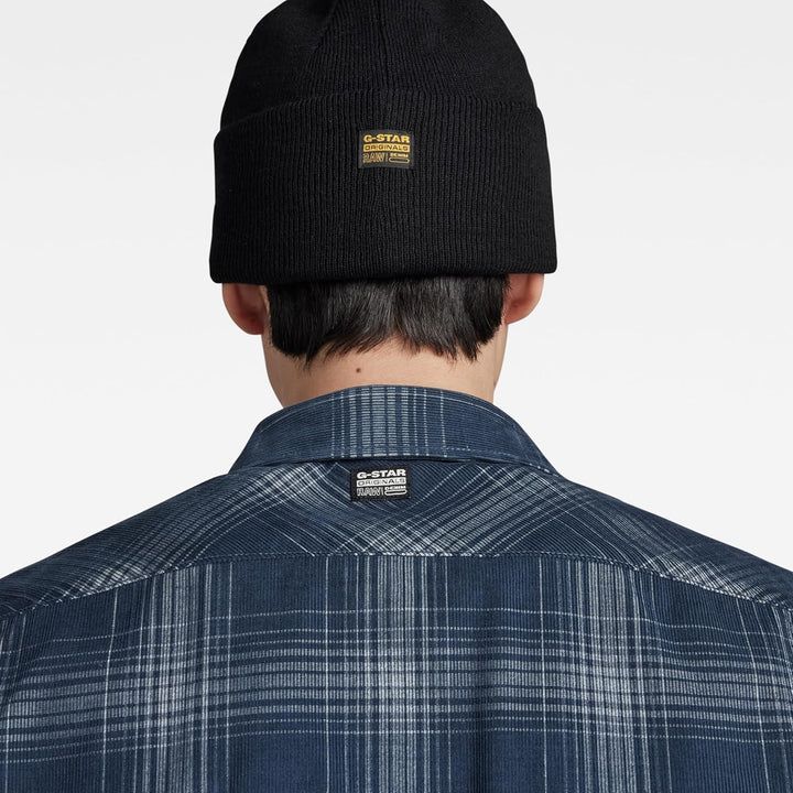 G-STAR RAW Herren Stalt 2.0 Regular Ls Shirts M Mehrfarben (Luna Blue Isaac Check D23564-c549-c757),