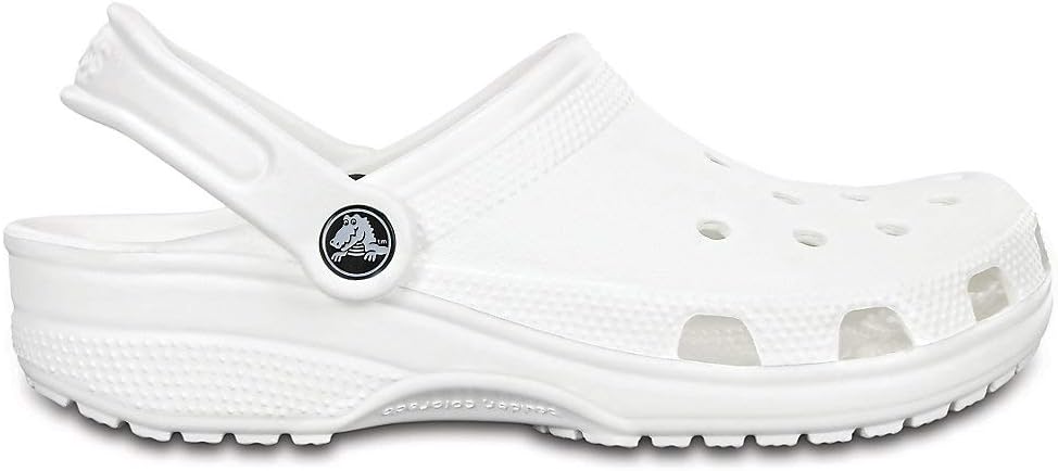 Crocs Unisex Crocs Classic Clog 10001-410 36/37 EU Weiss, 36/37 EU Weiss