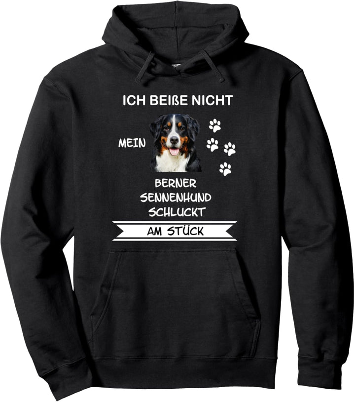 Berner Sennenhund Hunde Hunderasse Geschenk Lustig Pullover Hoodie