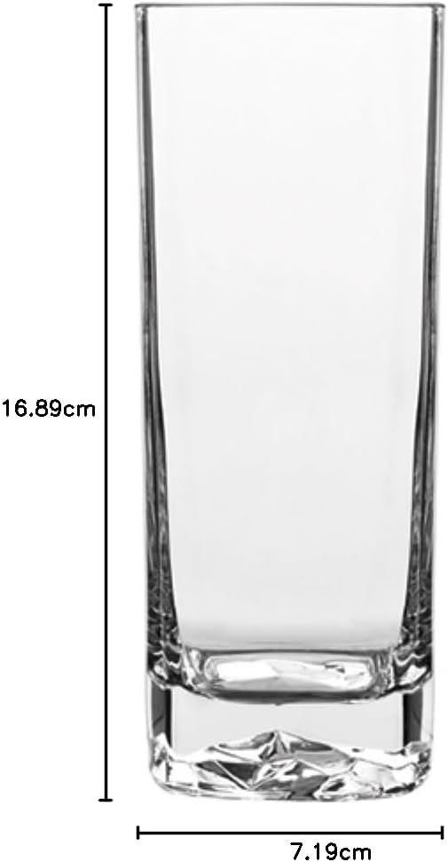 Luigi Bormioli On The Rocks Trinkgläser, 425 ml, transparent, 4 Stück