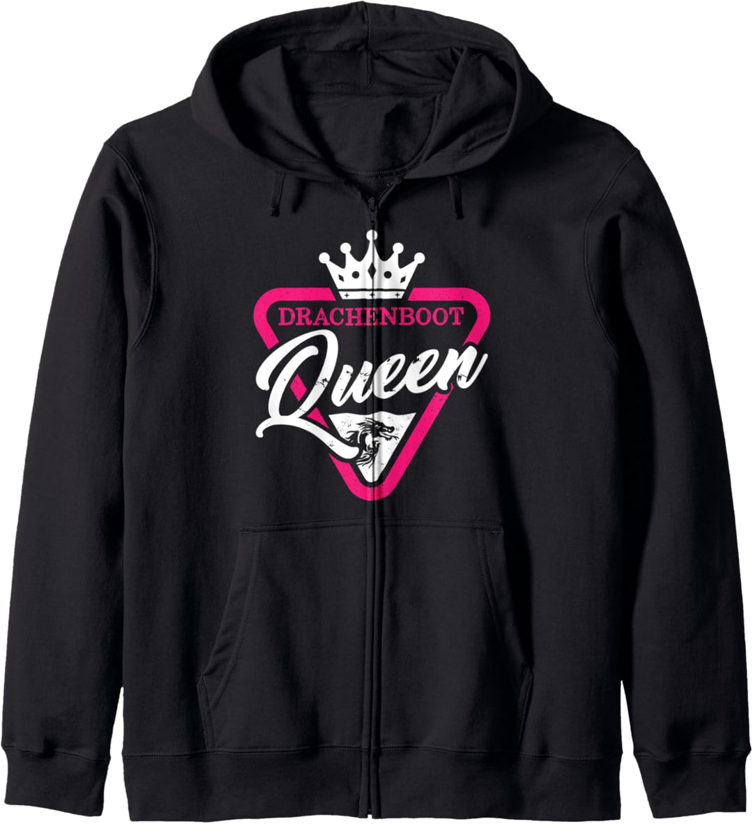 Drachenboot Queen - Lustiges Drachenboot Königin Kapuzenjacke