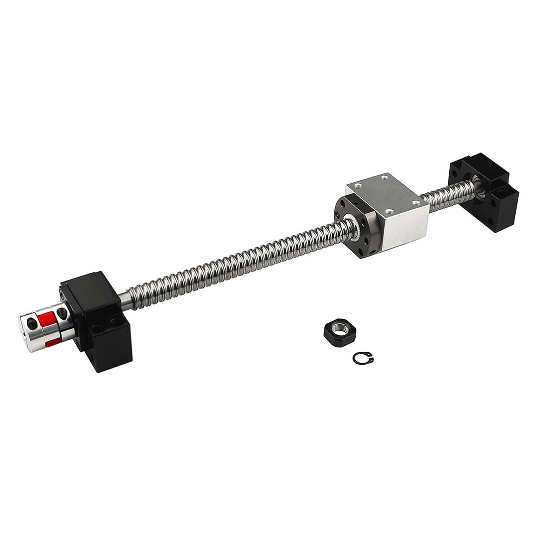 CNCMANS SFU1605/RM1605 Set: SFU1605-L1000mm(39,37in) Gewindespindel Kugelumlaufspindel + 1605 Kugelu