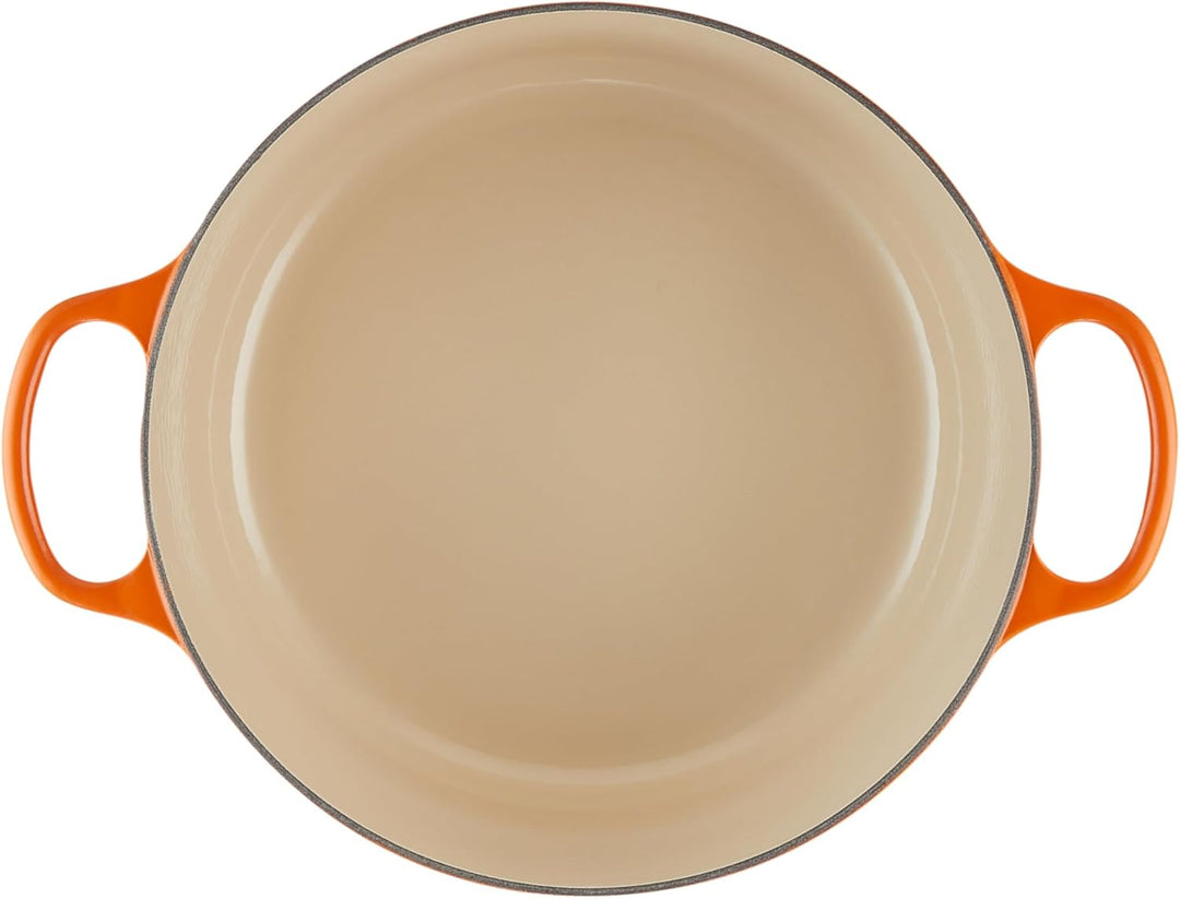Le Creuset Signature Gusseisen-Bräter mit Deckel, Ø 30 cm, Rund, Für alle Herdarten und Induktion ge
