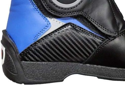 Kimo Kinder Motorradstiefel Protect Boots (Schwarz, 32)