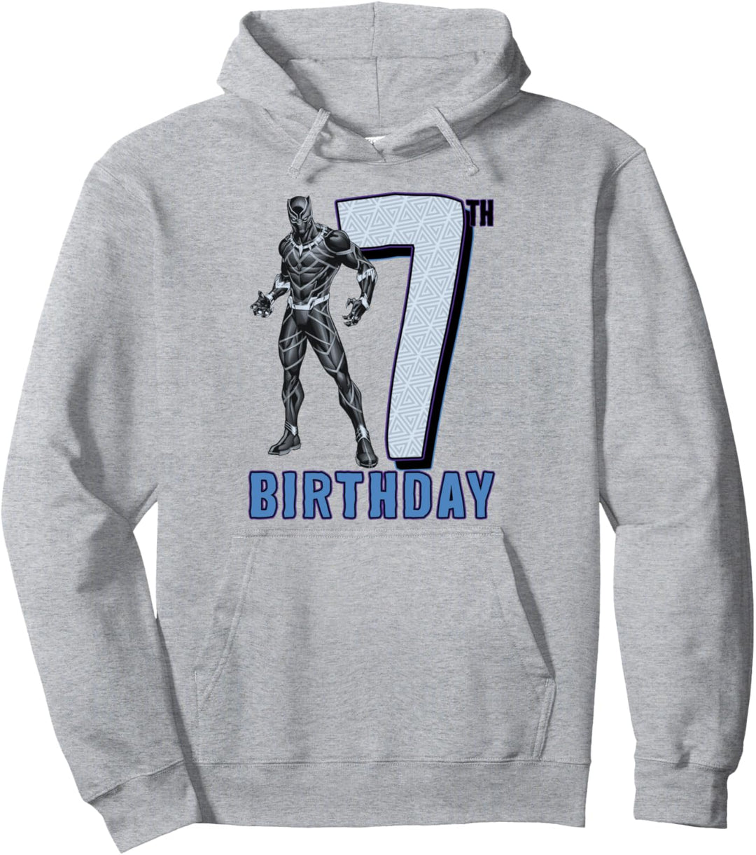 Marvel Black Panther 7th Birthday Pullover Hoodie