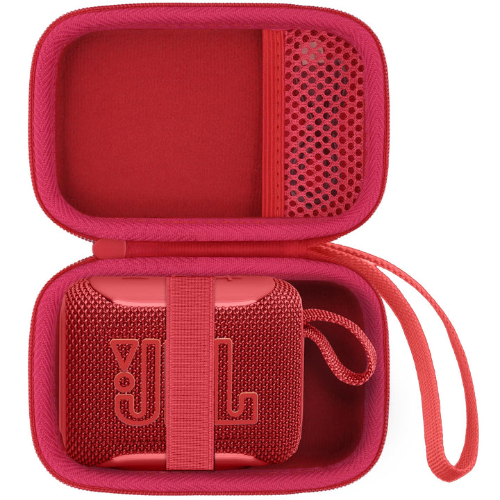 co2CREA Hart Reise Schutz Hülle Etui Tasche für JBL GO 5 /GO 4 /GO 3 tragbarer Bluetooth Lautspreche