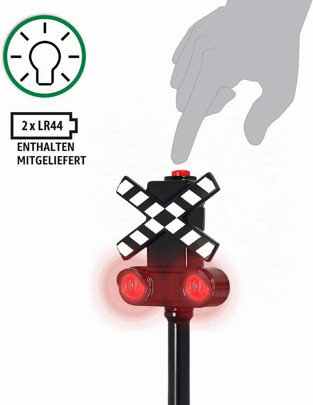 BRIO Bahn 33862 - Blinkendes Bahnsignal