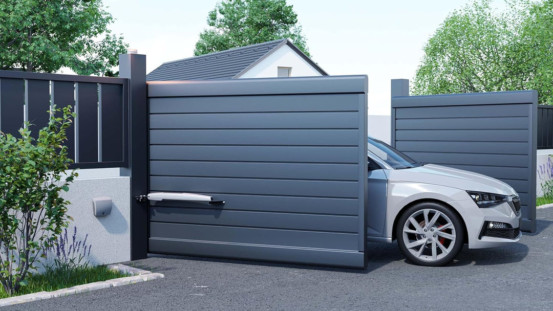 Somfy 1240653 - Drehtorantrieb Exavia Star RTS | für alle Hoftore mit einer Flügelbreite von max. 2,