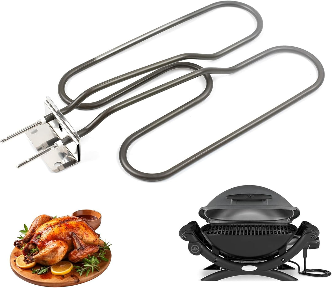 MaxEarn Heizelement 66631 für Weber Elektrogrill, 2200W 230V Ersatzteil Grillheizrohr Kompatibel mit