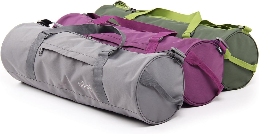 Bodhi Yogatasche ASANA City Bag, gross & geräumig, Yogamattentasche mit Schulterband und Handtrageba