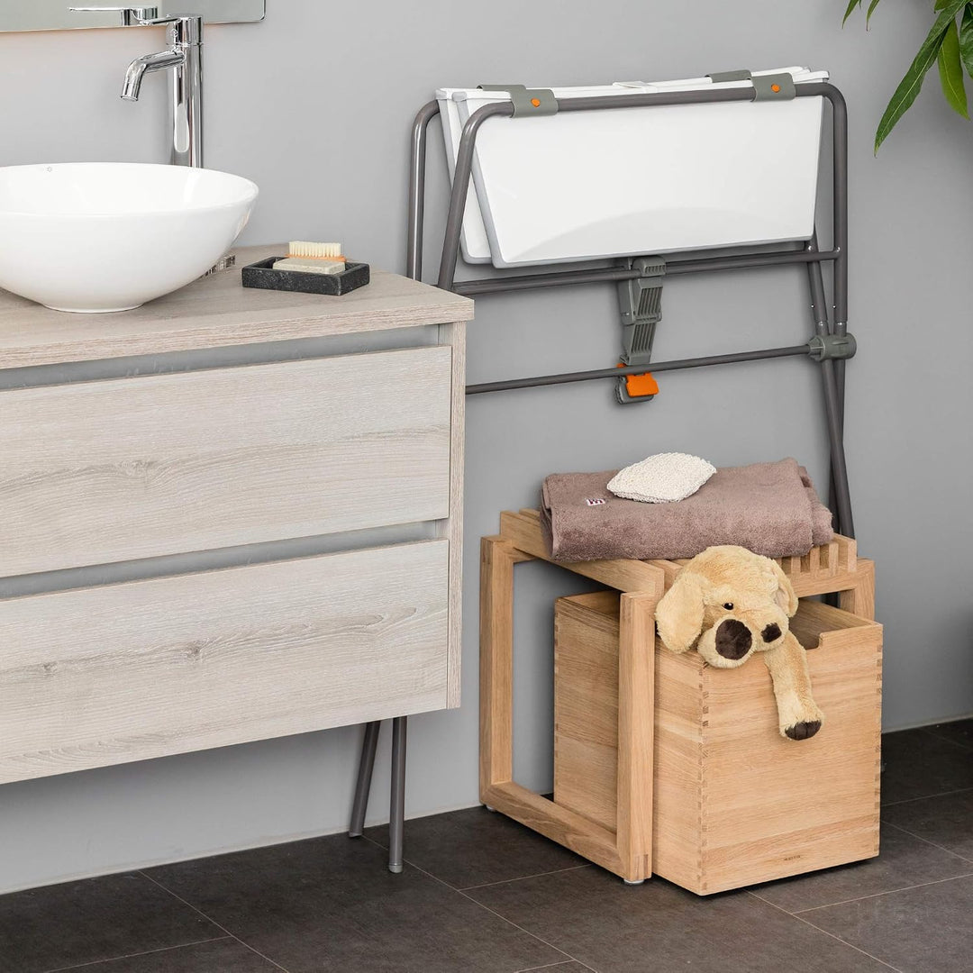Stokke Flexi Bath Stand, Grey - Passend für Stokke Flexi Bath Faltbare Babywanne - Nicht kompatibel