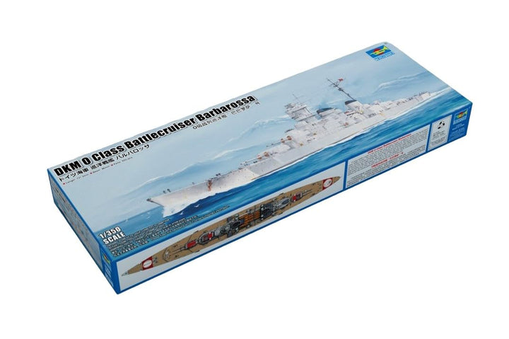 Trumpeter 05370 - Dkm O Class Battlecruiser Barbarossa - massstab 1/350 - Modellbausatz