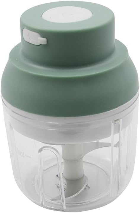USB Aufladbarer Elektrischer Zerkleinerer, Mini-Gemüsezerkleinerer, 250 Ml Fassungsvermögen, Mini-Kü
