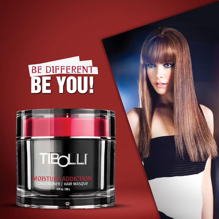TIBOLLI Moisture Addiction Mask Deep Conditioning Masque (7.5 Fl oz/200g) Traitement hydratant et li