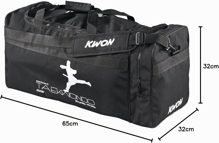 Kwon Tasche Small und Large, versch. Druckmotiven/Kampfsymbolen 65 x 32 x 32cm Taekwondo, 65 x 32 x