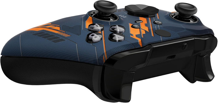 eXtremeRate Fluoreszierende Case für Xbox Elite Series 2 Controller, DIY-Ersatz Front Hülle&Joystick