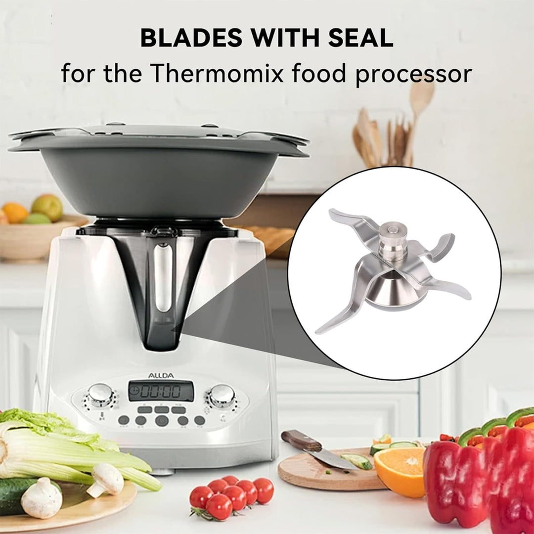 Ersatzklinge für Vorwerk Thermomix TM31, Ersatzteil für Thermоmix Messer TM31, TM31 Messer Kompatibe