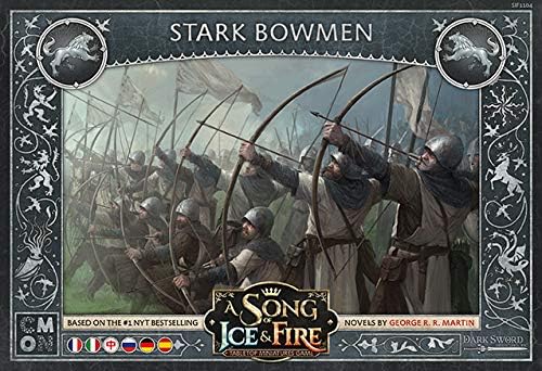 Asmodee | CMON | A Song of Ice & Fire – Bogenschützen von Haus Stark | Erweiterung | Tabletop | 2 Sp