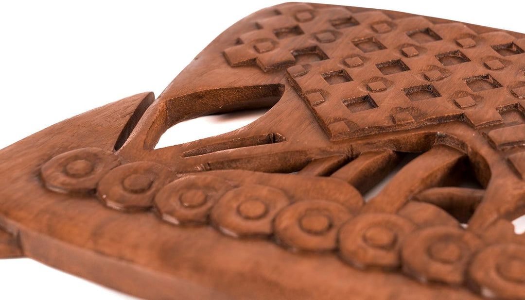 Windalf Handarbeit Wikingerboot NORTH 25 cm Vikings Wand Deko Wandrelief Holzdeko Nordmann Holz