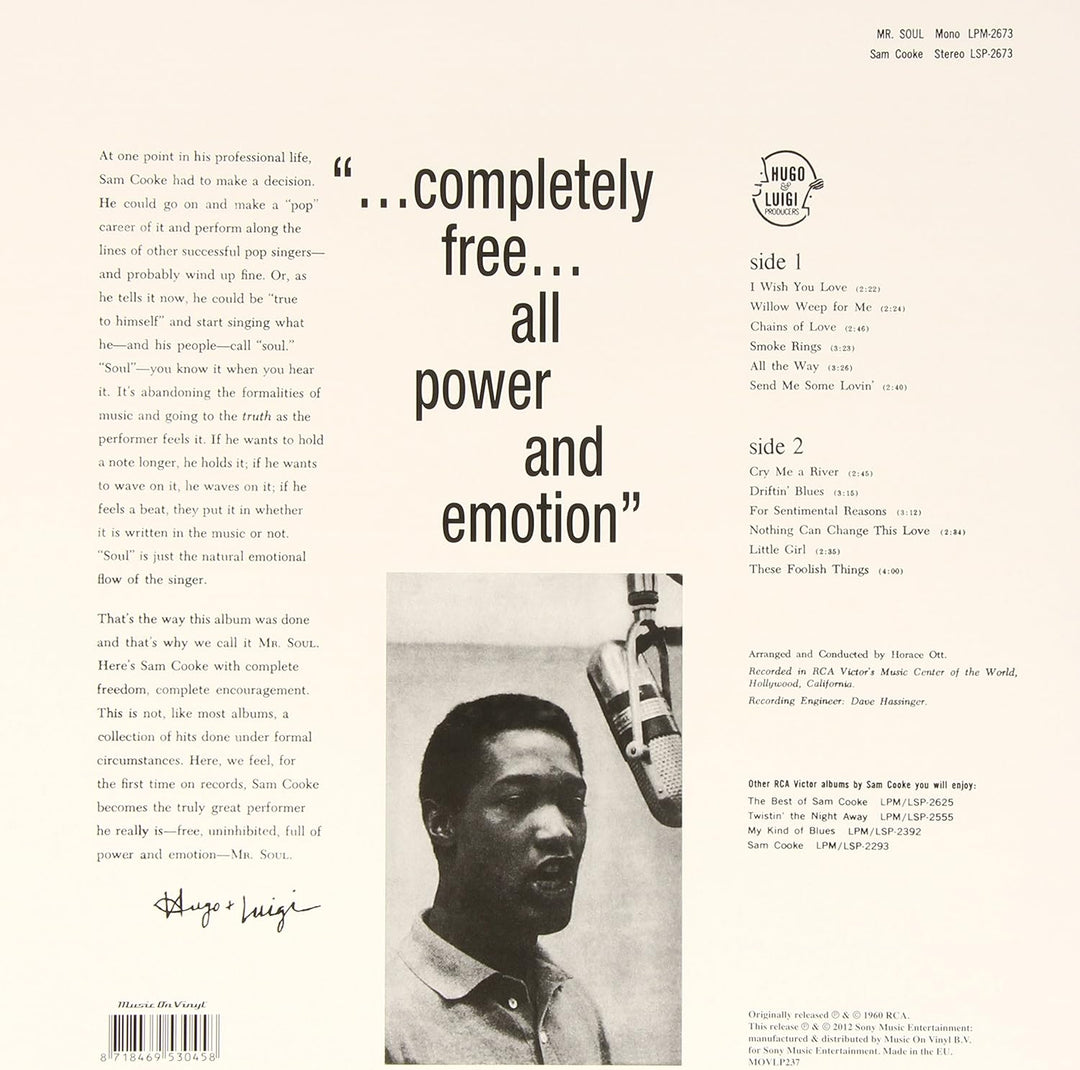 Mr.Soul, Vinyl