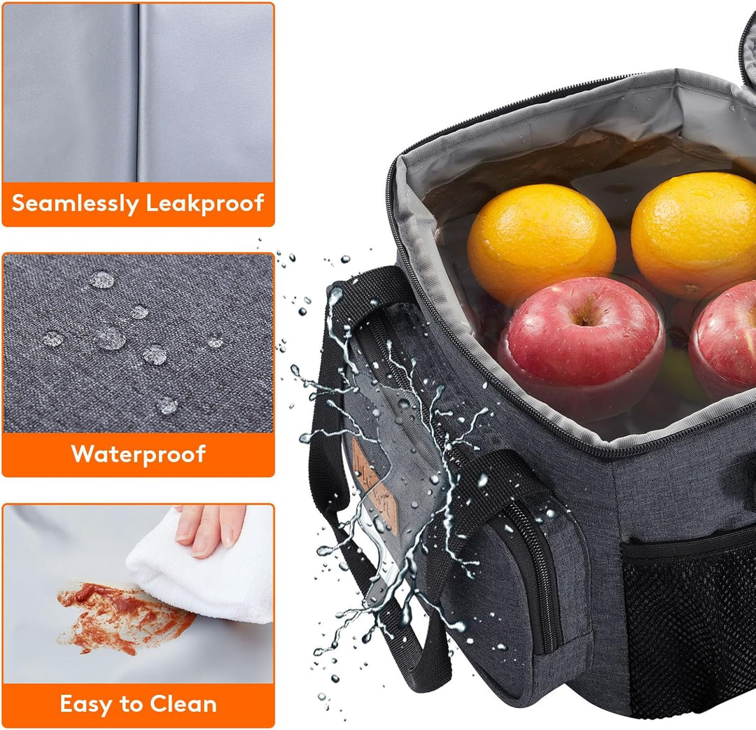 Lifewit Kühltasche Picknicktasche Lunchtasche Mittagessen Tasche Thermotasche Kühltasche Isoliertasc