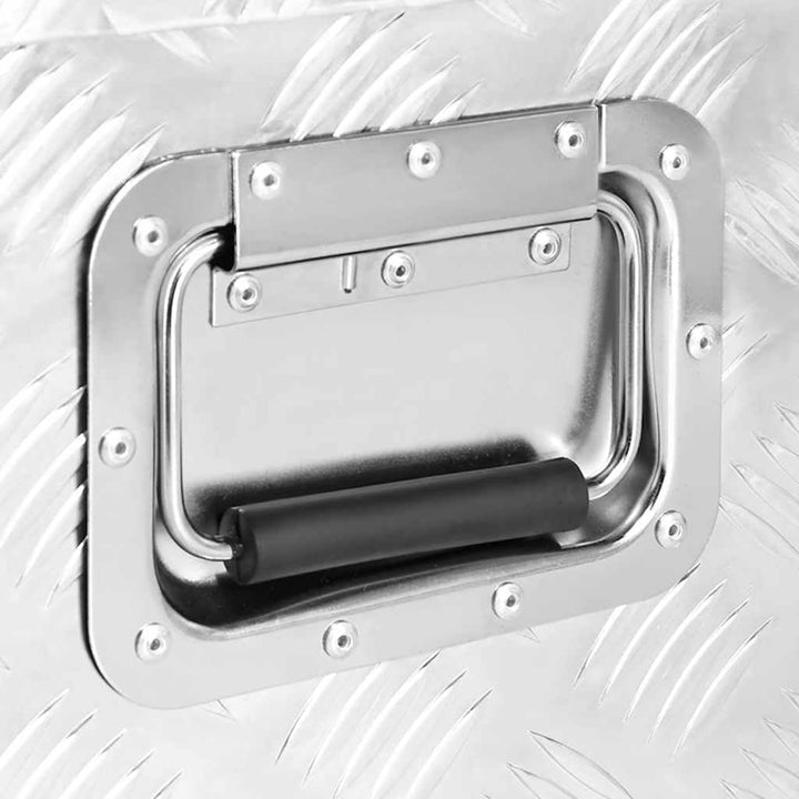 vidaXL Aufbewahrungsbox Aluminiumkoffer Aluminiumbox Lagerbox Lagerkiste Transportkoffer Transportki