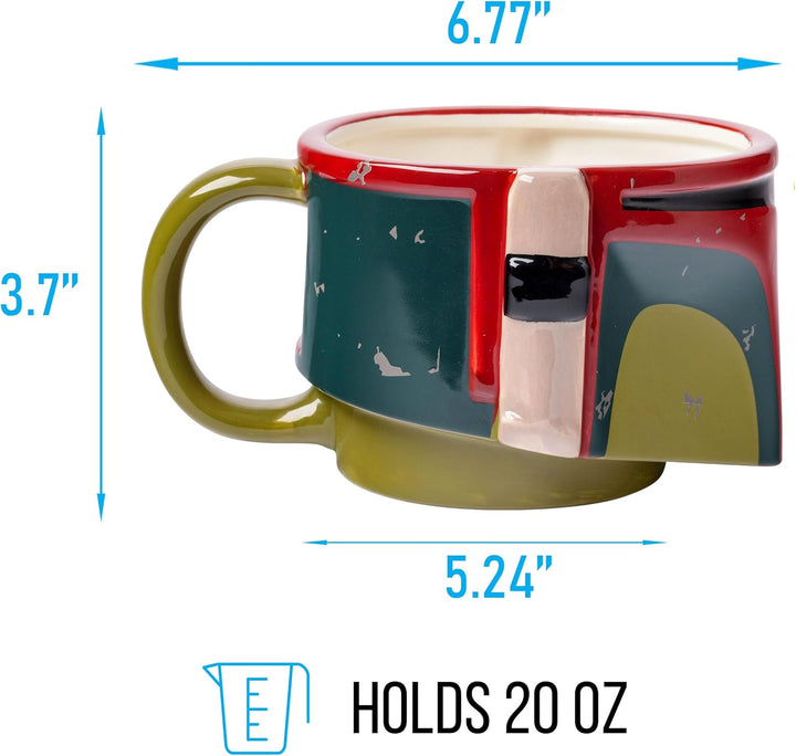 Silver Buffalo Boba Fett&