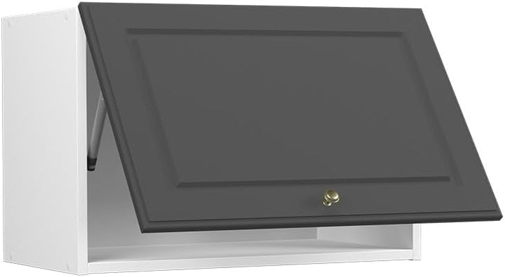 Vicco Hängeschrank Fame-Line, Anthrazit-Gold/Weiss, 60 cm Flach Anthrazit-gold Hängeschrank 60 cm fl