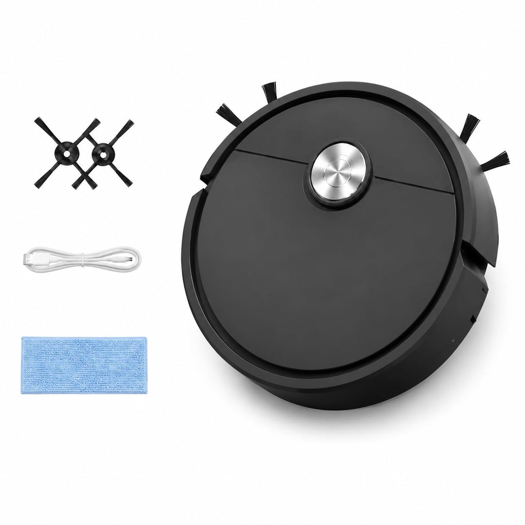 Mini Saugroboter, Mini staubsauger Roboter, Kleiner Saugroboter, Staubsaugerroboter für Auto, 3-in-1