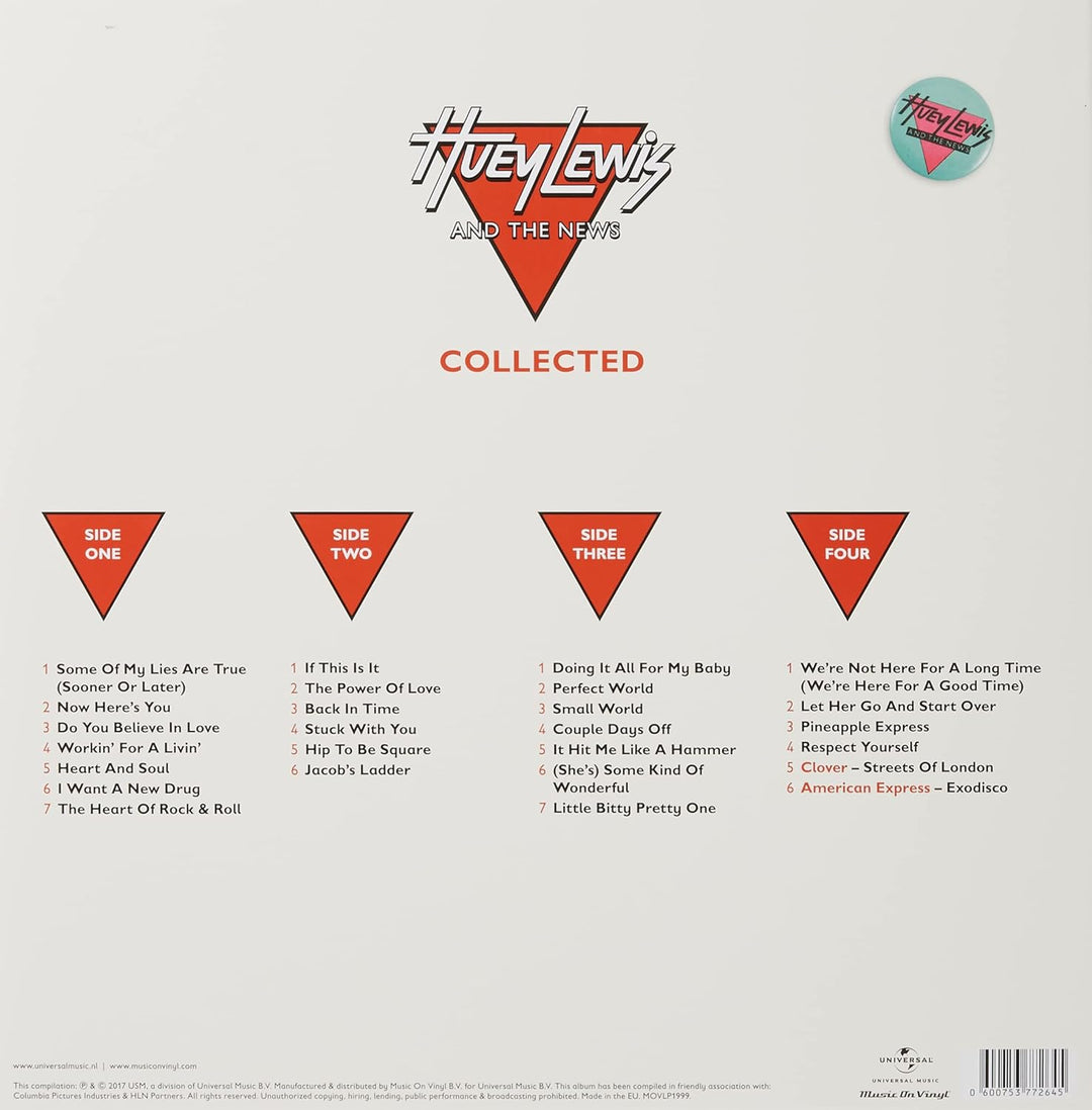 Collected, Vinyl