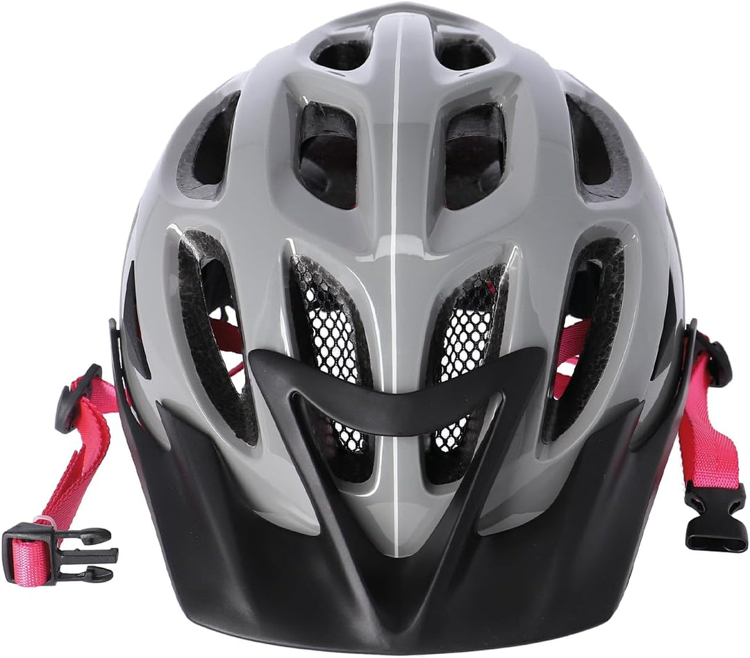 XLC Fahrradhelm BH-C25 grau-pink Gray/Pink 53-58 cm, Gray/Pink 53-58 cm