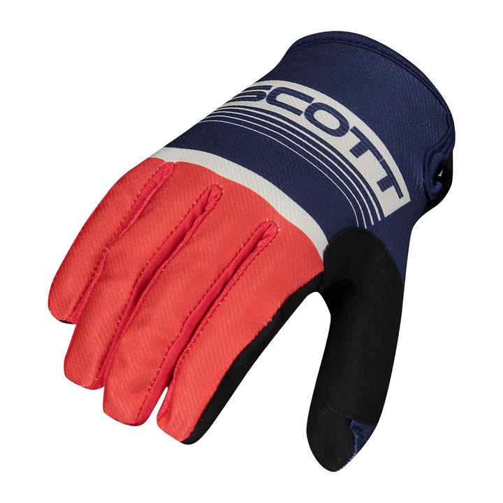 Scott 350 Race MX Motocross/DH Fahrrad Handschuhe blau/rot 2022: Grösse: XL (11)