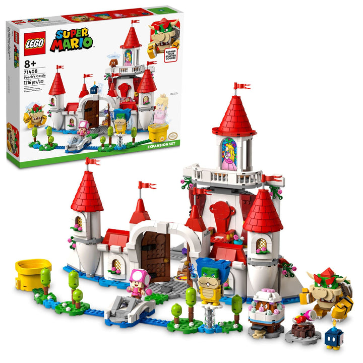 Lego Super Mario Pfirsich's Castle Erweiterungsset 71408, Spielspielzeug zum Zusammenbauen, Geschenk