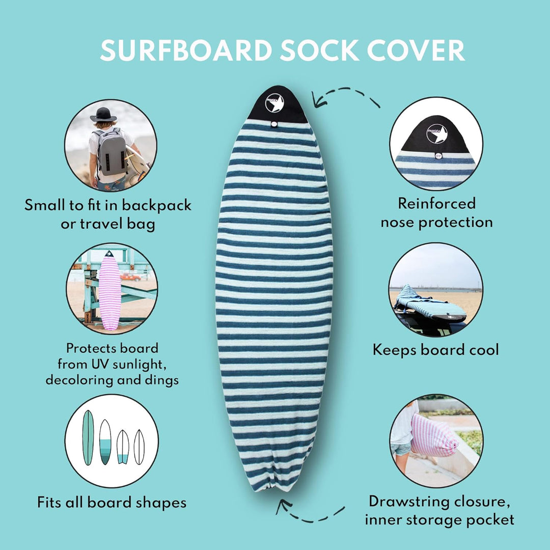 Surfbrett Socke Abdeckung Leichtbauplatte Tasche 6&