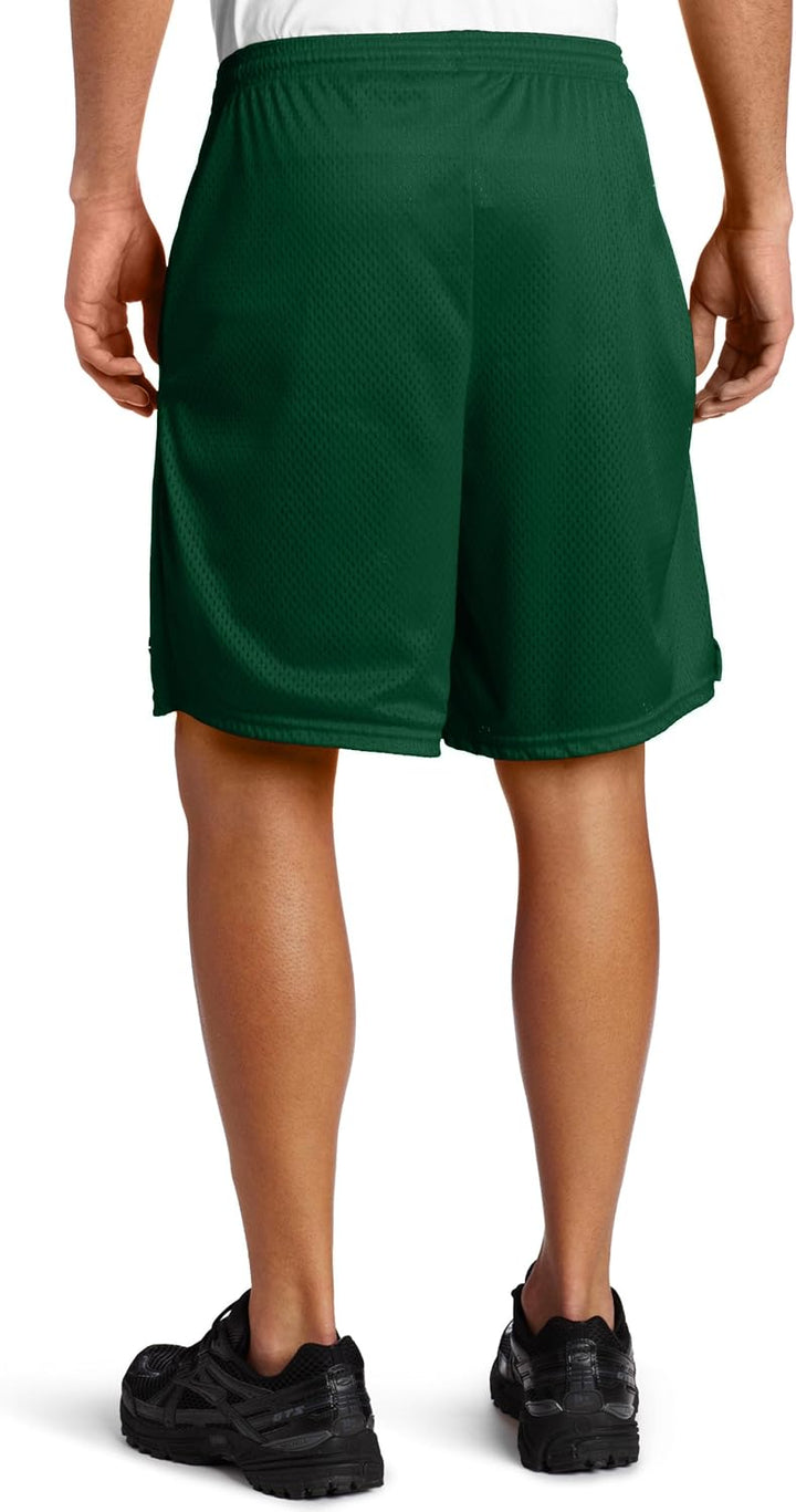 Champion Herren Lange Netz Taschen Shorts S Athletic Dark Green, S Athletic Dark Green