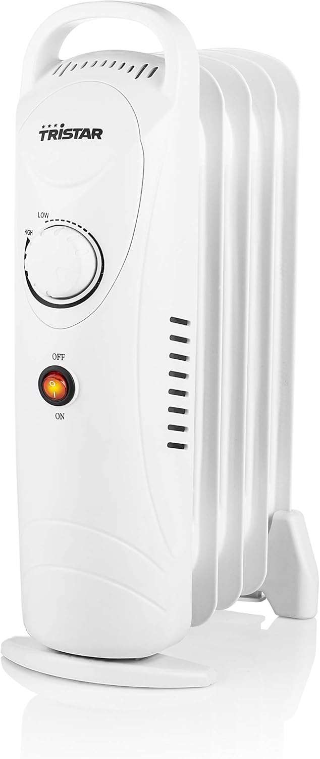 Tristar Elektroheizung Ölradiator KA-5103 5 Heizrippen 500 W, 5 Heizrippen 500 W