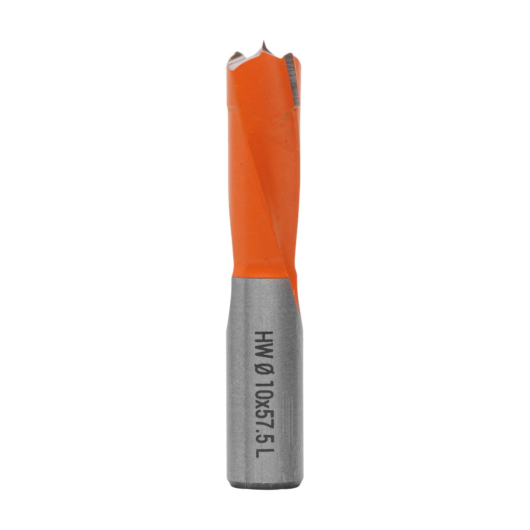 ENT 22166 Dübelbohrer HW, Schaft (S) 10 mm, Durchmesser (D) 10 mm, NL 27 mm, SL 27 mm, L 57,5 mm, Li