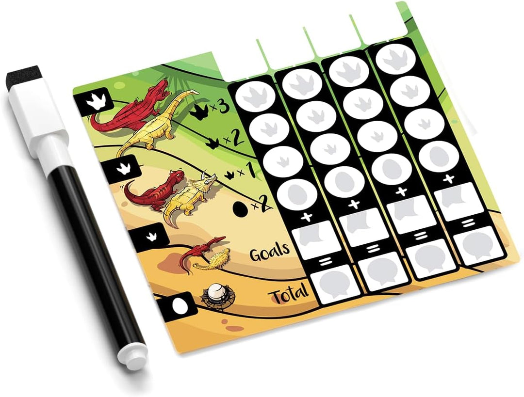 Allplay Chomp - Dinosaur Drafting Game | Tile-Laying Strategy Game for 1–4 Players | Fast-Paced, Fam