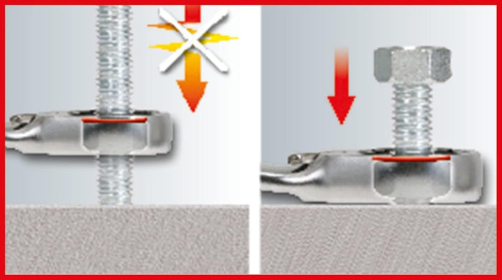 KS Tools 503.4955 GEARplus® RINGSTOP-Ratschenringmaulschlüssel-Satz, abgewinkelt, 5-tlg
