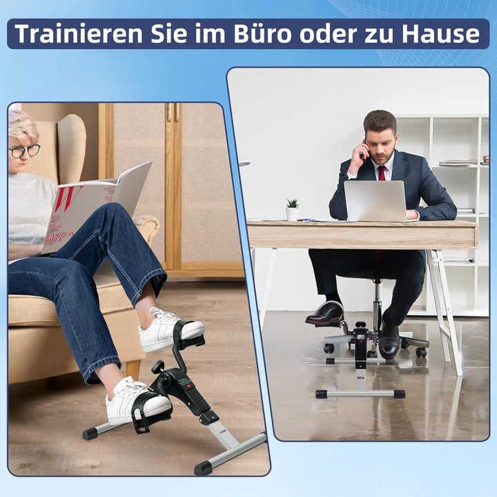 AGM Mini-Heimtrainer Fahrrad, Arm und Beintrainer Fitnesstrainer, Fitness, Hometrainer Bewegungstrai