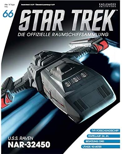 Eaglemoss USS Raven NAR-32450 Collection Modell - Star Trek die Offizielle Sammlung: Ausgabe #66 mit