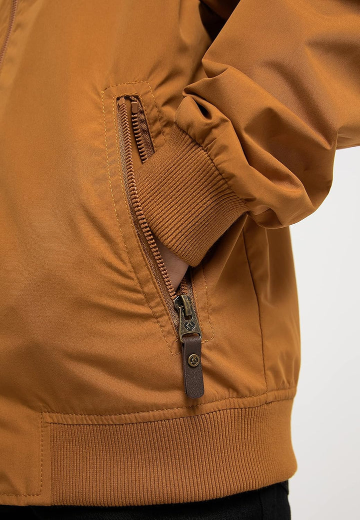 Ragwear Jungen Jacke Übergangsjacke Matys Blouson Anorak Freizeitjacke einfarbig wasserabweisend 152