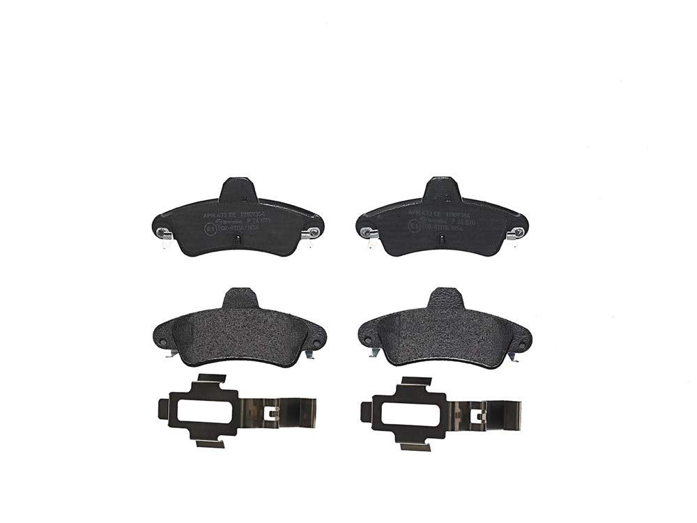 Brembo P 24 070 Bremsbelagsatz, Scheibenbremse - (4-teilig)