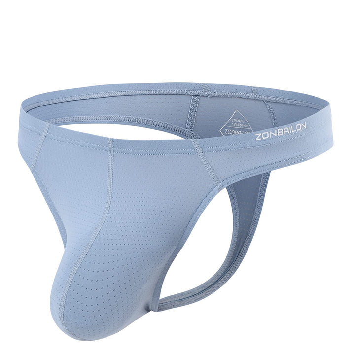 BIATWOWR Herren String Tanga with Pouch Sexy Unterwäsche für Mann Mesh Unterwäsche Thong Herren-Stri