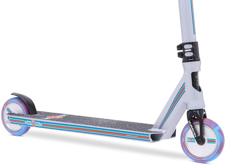 Lucky Cody Flom Signature Stunt Scooter V2 Silber/Rot/Blau