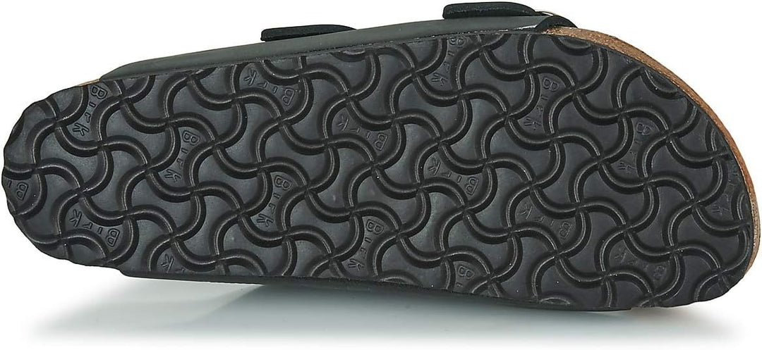 Birkenstock Kids Arizona Unisex-Kinder Pantoletten 37 EU Schmal Schwarz, 37 EU Schmal Schwarz